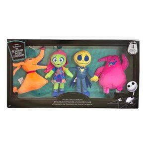 Disney Tim Burton's The Nightmare Before Christmas Neon Plush Collectors Set | H